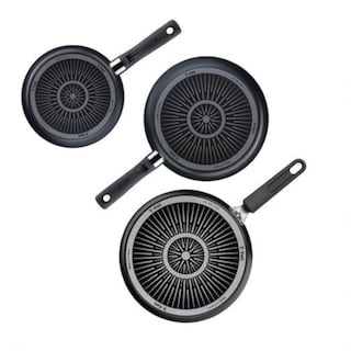 Foto 2 | Sartenes T-fal color Negro 3 Piezas