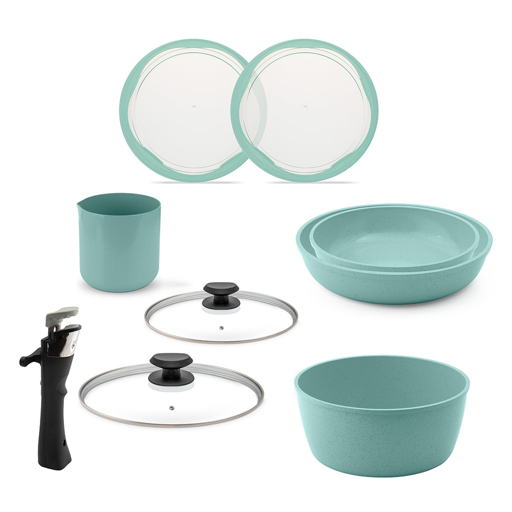 Batería de Cocina Jade Cook 9 Piezas