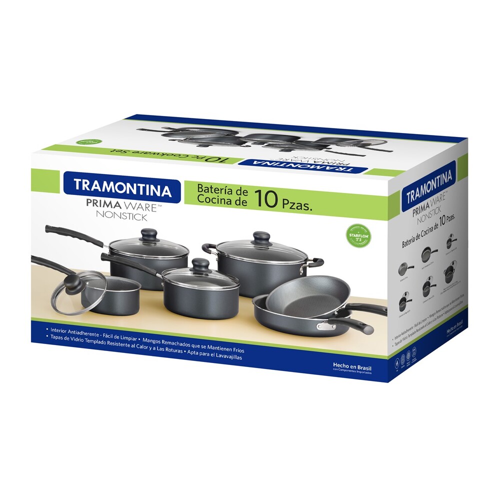 Foto 4 | Batería De Cocina Primaware Nonstick 10 Piezas