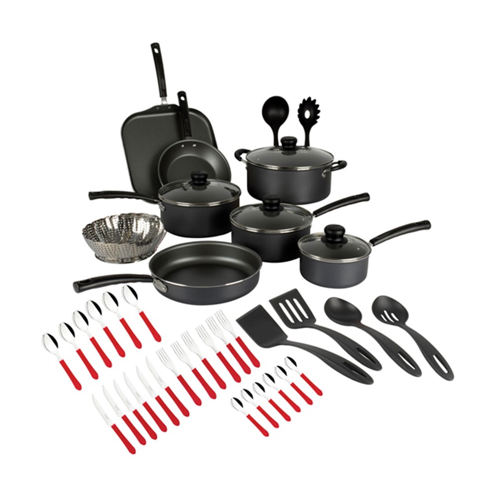 Batería De Cocina Primaware Negro 43 Piezas