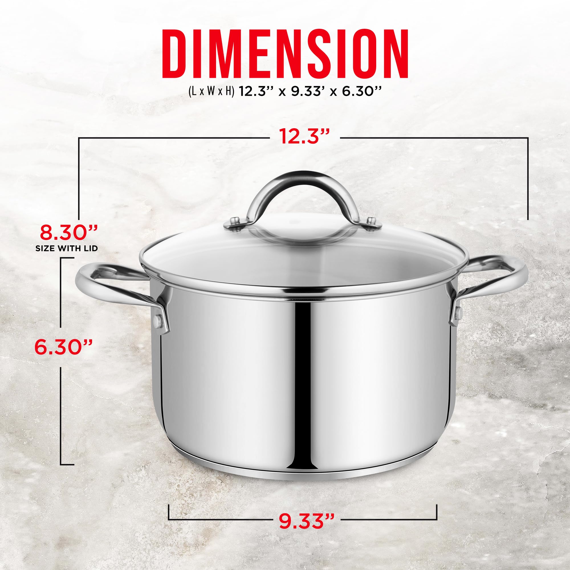 Foto 4 pulgar | Venta Internacional - Olla Bakken-swiss Acero Inoxidable 4 L