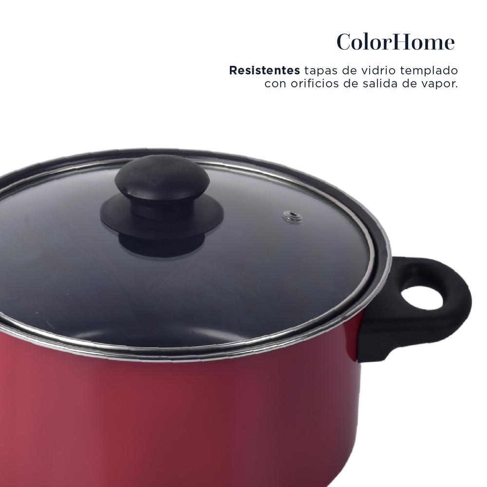 Foto 7 | Bateria De Cocina Con Antiadherente Sartenes 38 Piezas Acero