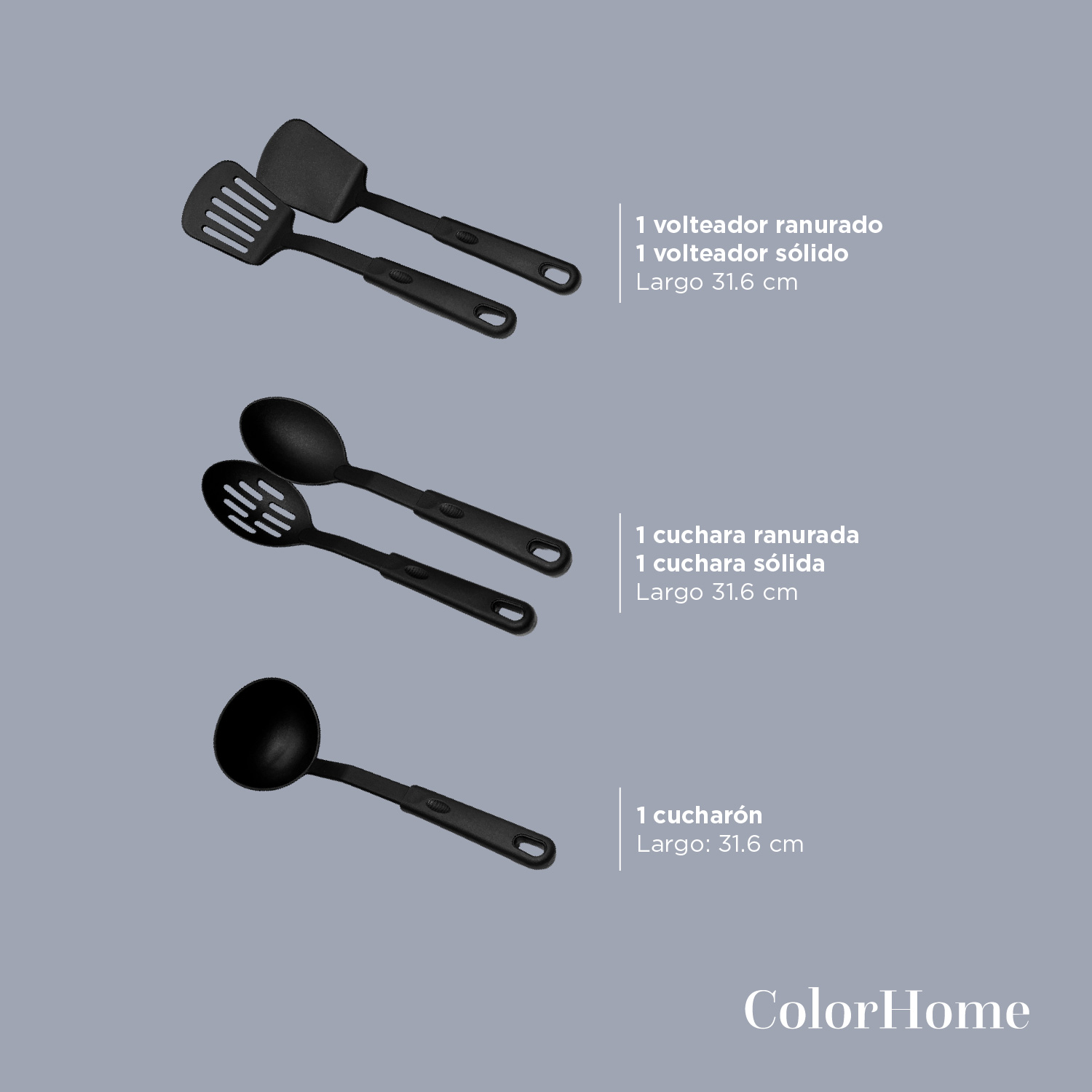 Foto 7 pulgar | Batería de Cocina Colorhome 16 Piezas con Antiadherente