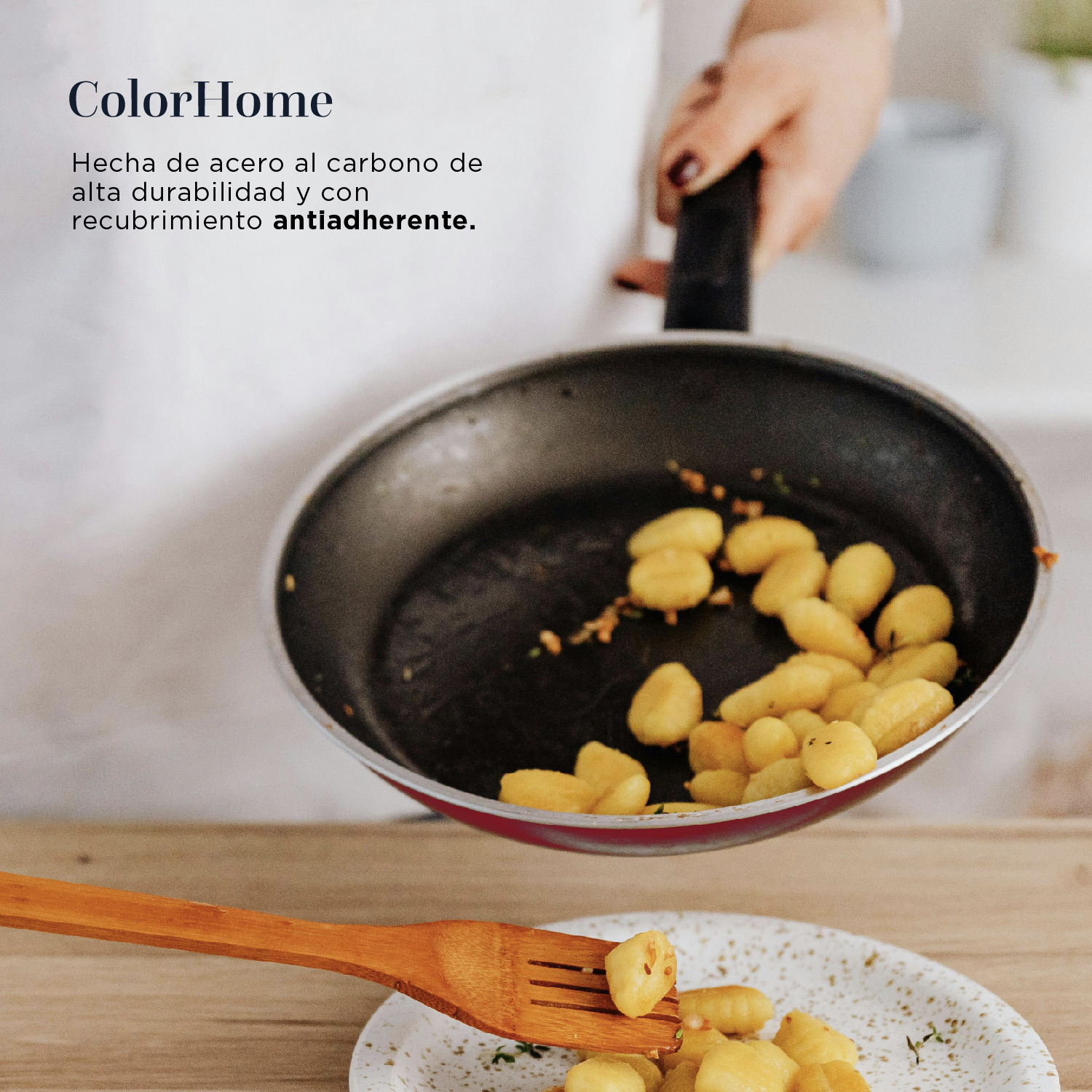 Foto 9 pulgar | Batería de Cocina Colorhome 16 Piezas con Antiadherente