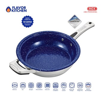 Foto 5 | Batería de Cocina Flavor Kitchen Profesional 25 Piezas