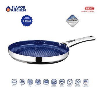 Foto 6 | Batería de Cocina Flavor Kitchen Profesional 25 Piezas
