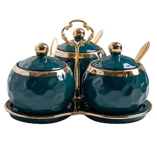 Foto 1 | Venta Internacional- Set de Tarros Httn Verde