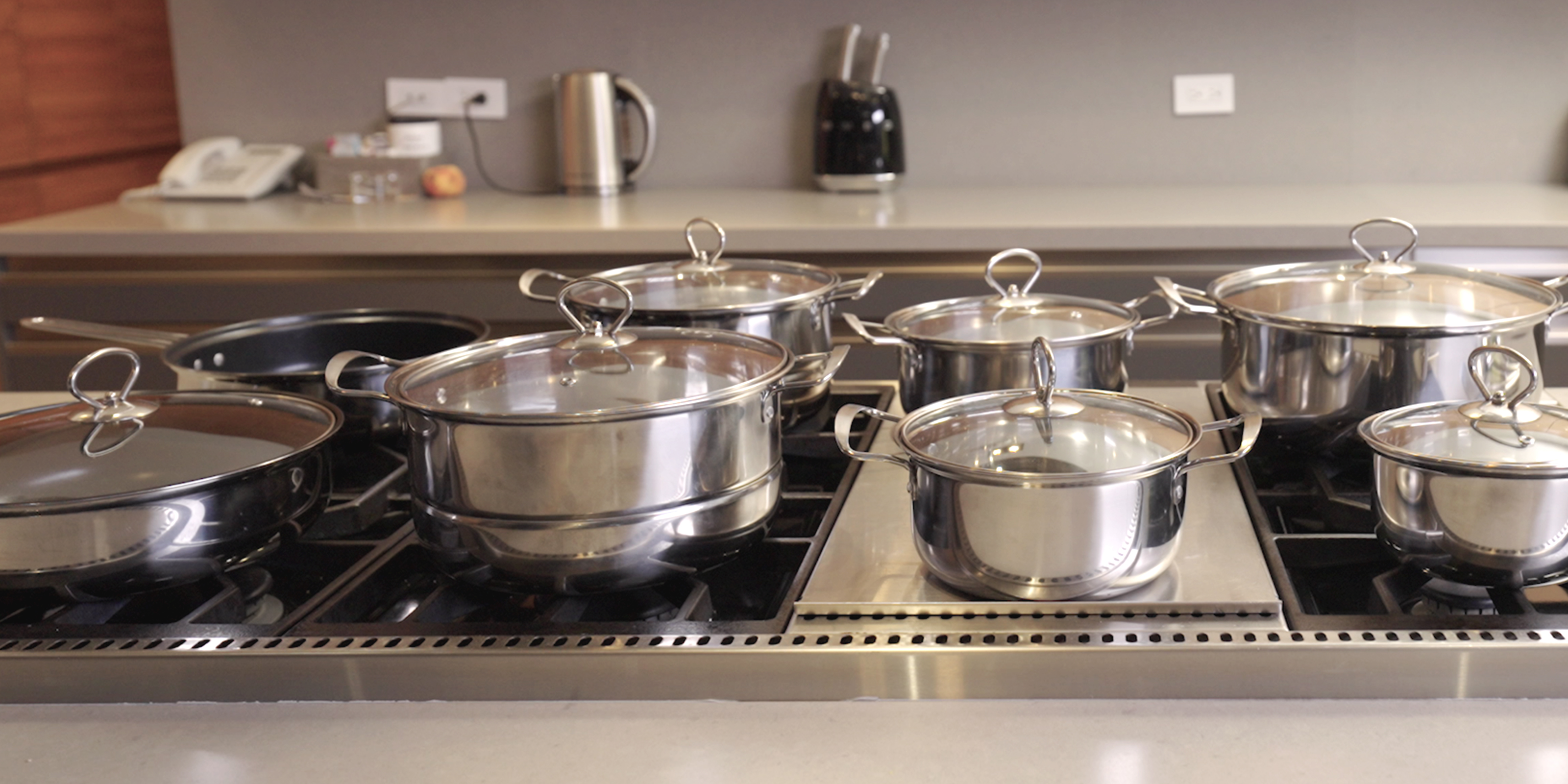Foto 4 | Batería De Cocina Sofia Inox Acero Inoxidable 18 Piezas
