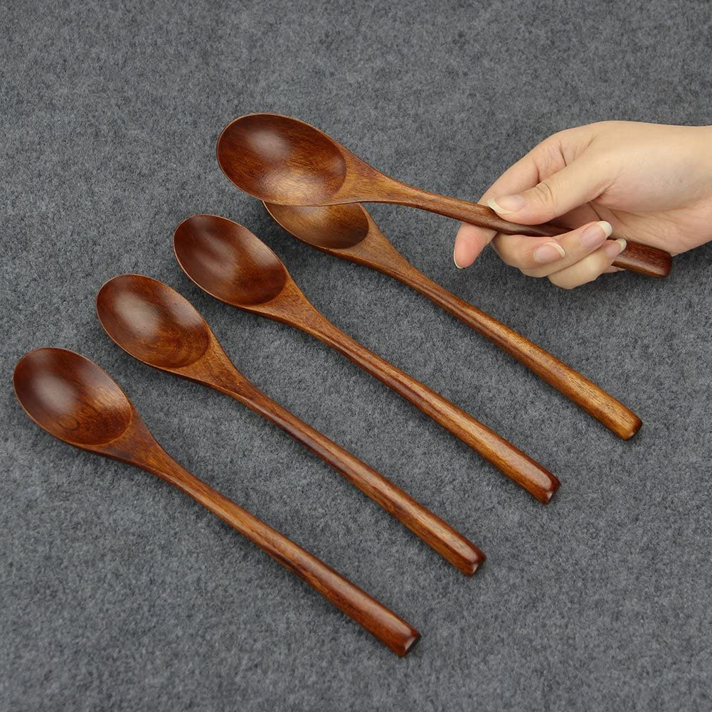 Foto 6 pulgar | Venta Internacional- Cucharas de Madera Jieyou Japanese Nanmu Wood 6 Piezas