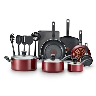 Foto 2 | Batería T-Fal Culinare Roja 16 Piezas