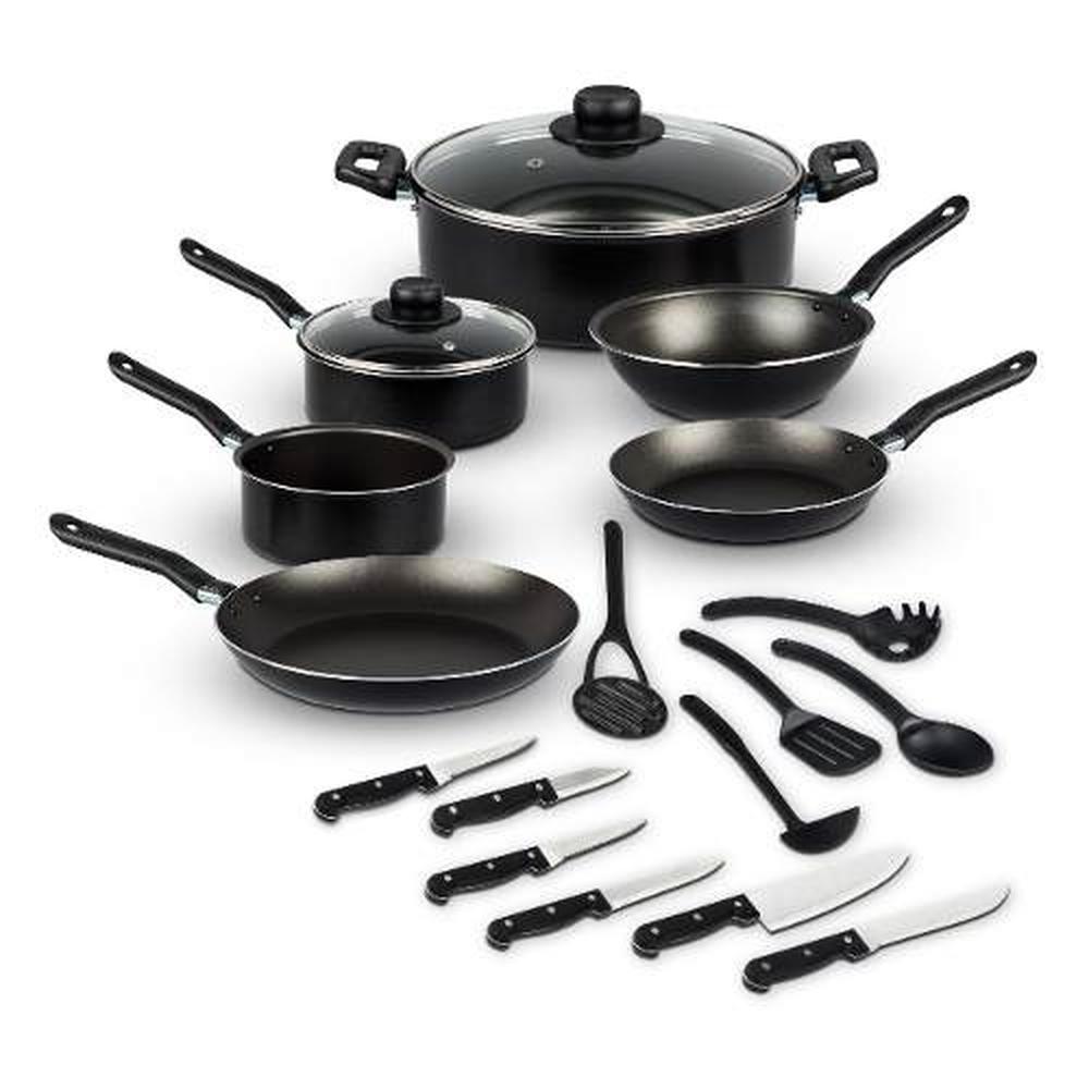 Batería de Cocina Ekco Negra 19 Piezas