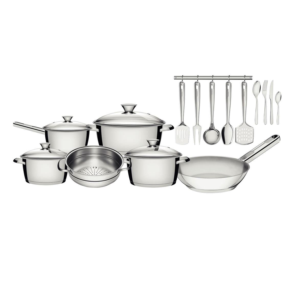 Batería de Cocina Tramontina Allegra 40 Piezas