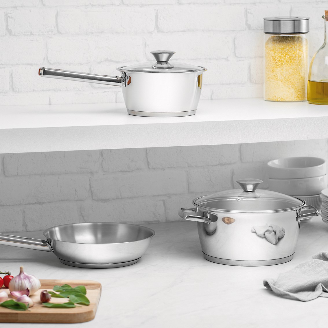 Foto 7 | Batería de Cocina Allegra Tramontina 5 Piezas