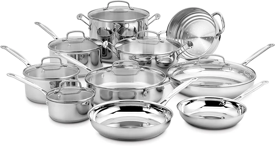 Batería Cuisinart 11 Piezas A Anodizado Ws