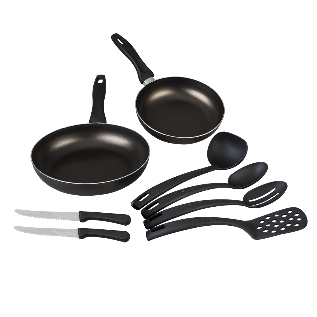 Foto 5 pulgar | Batería de Cocina Cinsa Sabor de Aluminio con Antiadherente 16 Piezas
