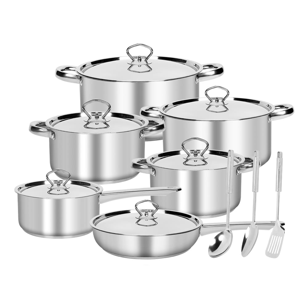 Foto 3 pulgar | Set de Cocina Yolikitchen de Acero Inoxidable 15 Piezas - Venta Internacional