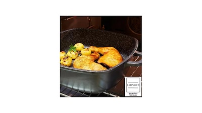 Foto 2 | Sartén Stoneline con Tapa de 24 cm