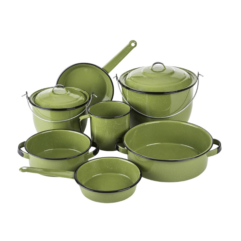 Batería de Cocina Cinsa 9 Piezas Verde