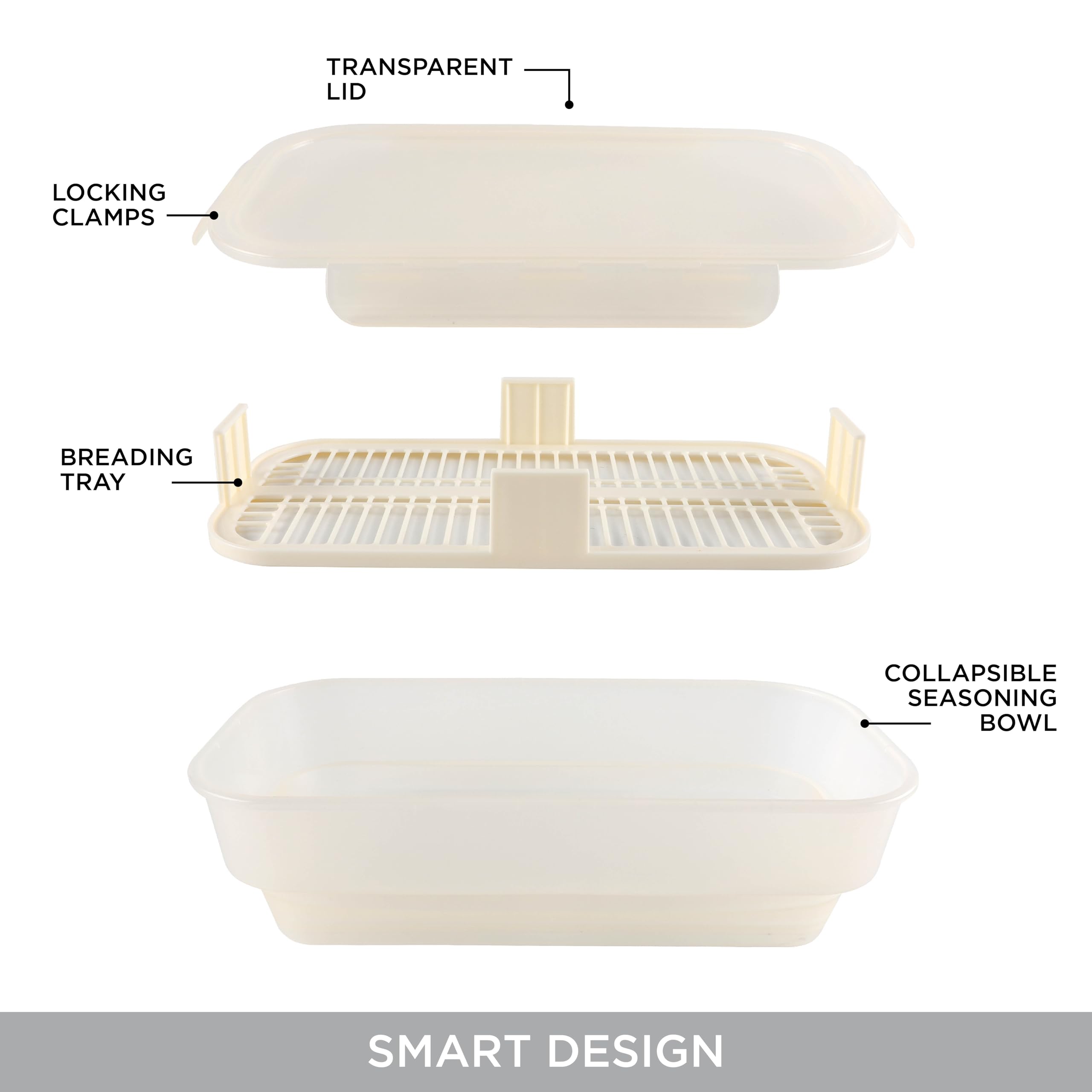 Foto 7 | Cuenco Para Rebozar Cook With Color, Plegable, Para Empanar - Venta Internacional.