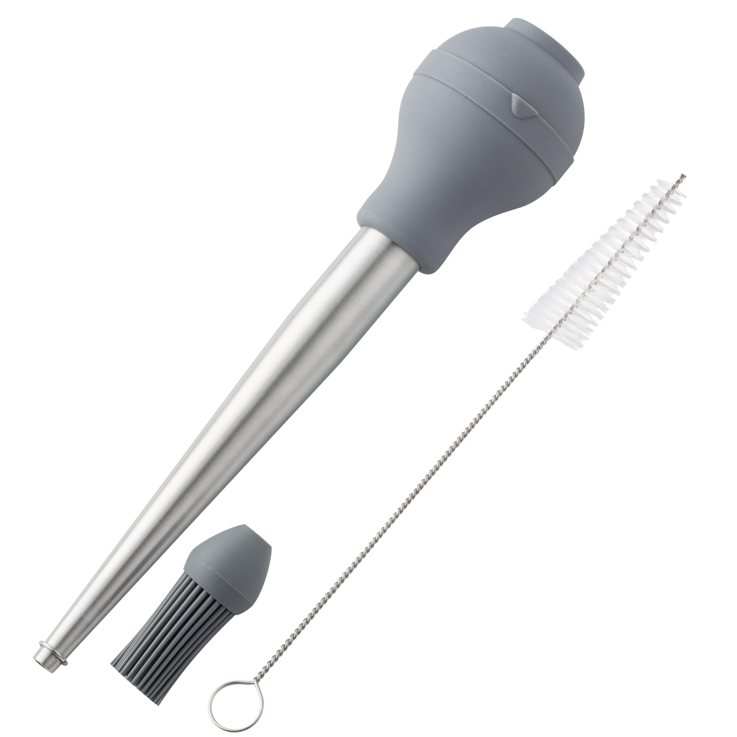 Jeringa Turkey Baster Cook With Color Apta Para Uso Alimentario Con Cepillo - Venta Internacional.