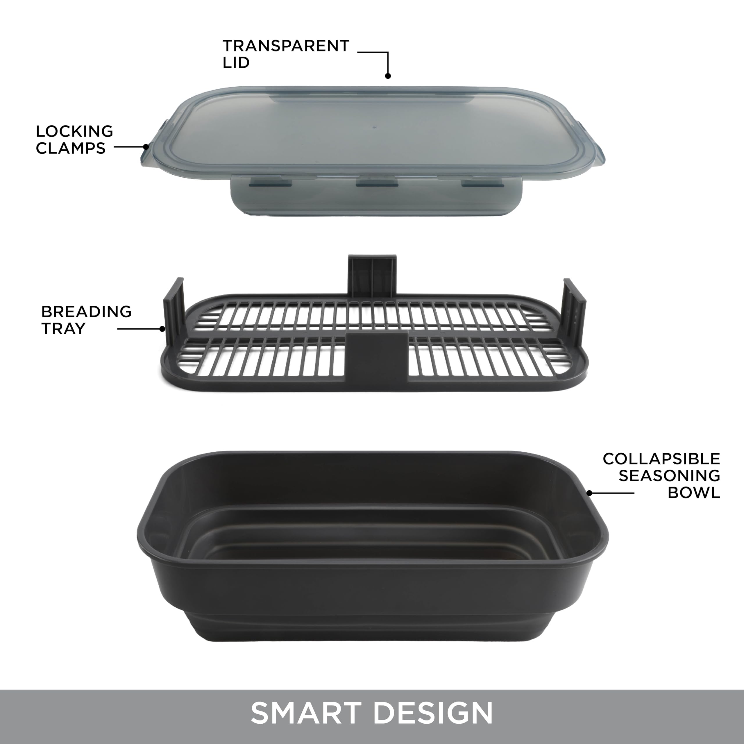 Foto 7 | Cuenco Para Rebozar Cook With Color, Plegable, Para Empanar - Venta Internacional.