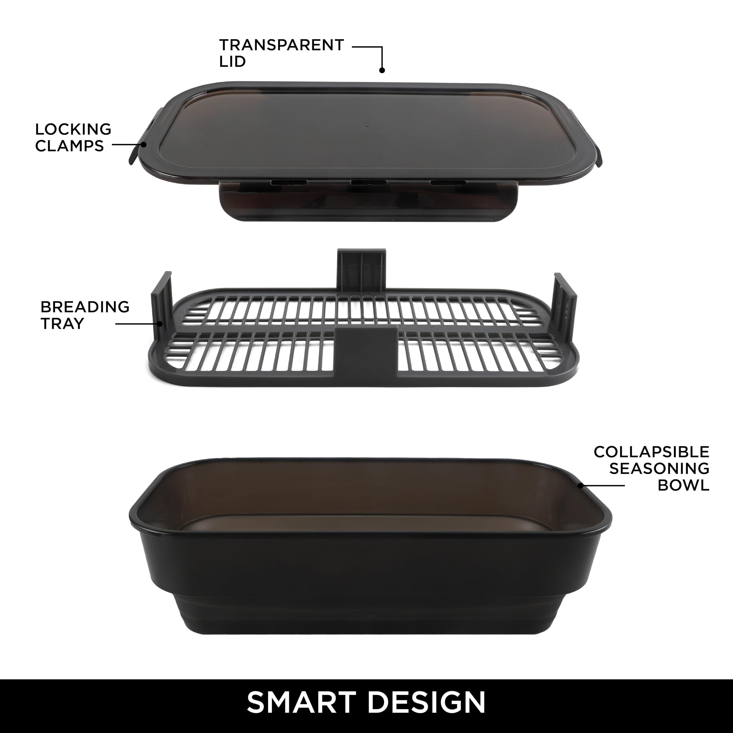 Foto 3 | Cuenco Para Rebozar Cook With Color, Plegable, Para Empanar - Venta Internacional.