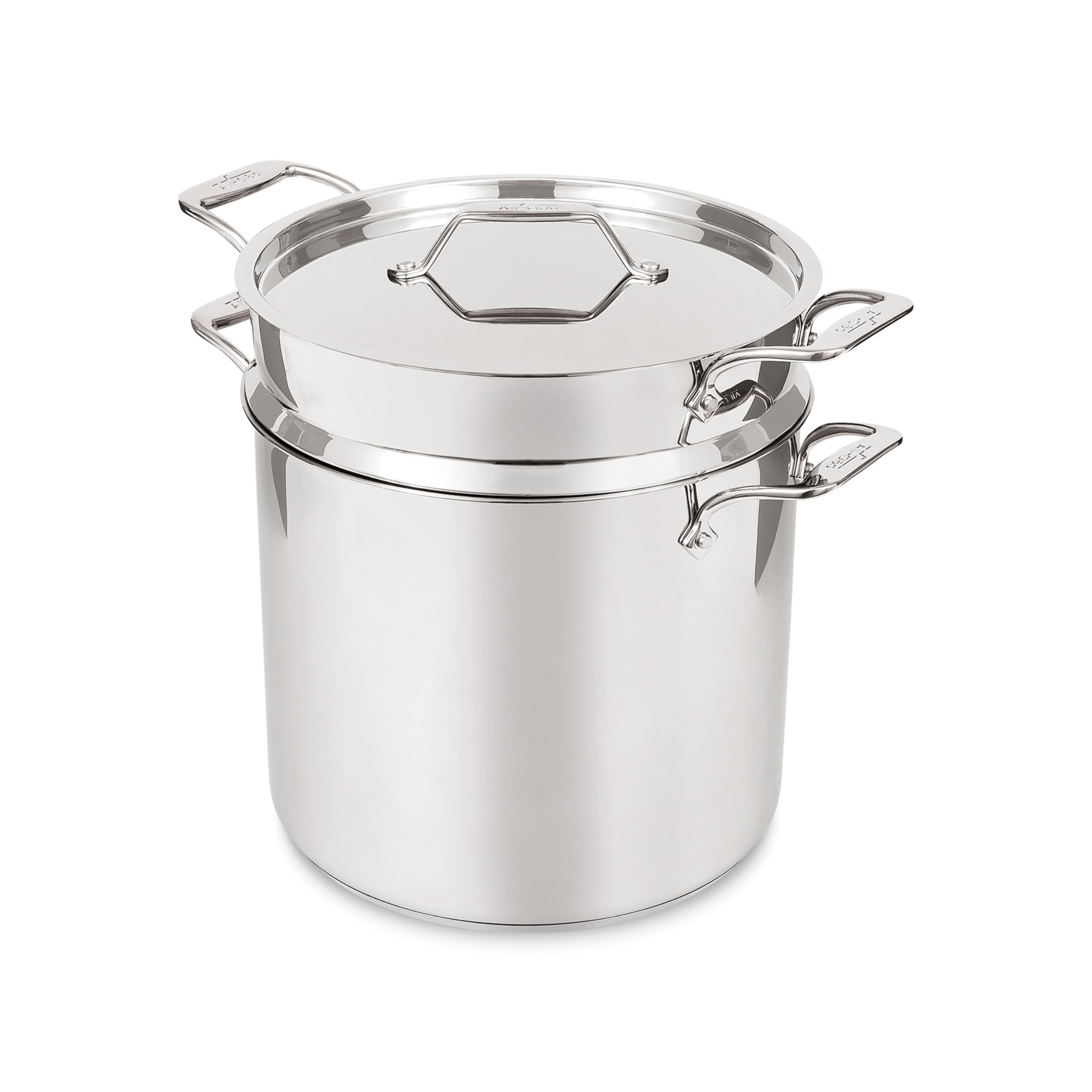 Foto 2 pulgar | Stockpot All-clad Simply Strain De Acero Inoxidable De 16 Litros Con Tapa - Venta Internacional.