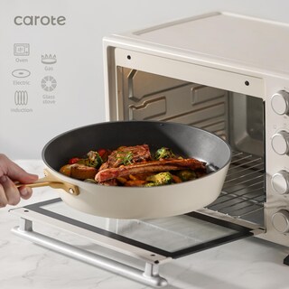 Foto 3 | Juego De Utensilios De Cocina Carote Saudi Collection, 12 Unidades, Crema Antiadherente - Venta Internacional.