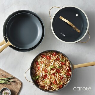 Foto 4 | Juego De Utensilios De Cocina Carote Saudi Collection, 12 Unidades, Crema Antiadherente - Venta Internacional.