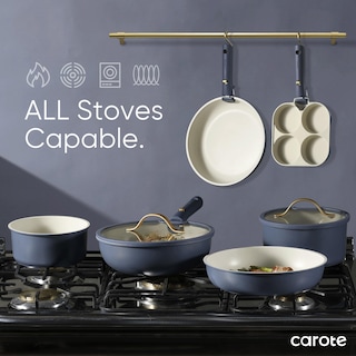 Foto 4 | Juego De Ollas Y Sartenes Carote, 19 Piezas, Utensilios De Cocina De Inducción Antiadherentes - Venta Internacional.