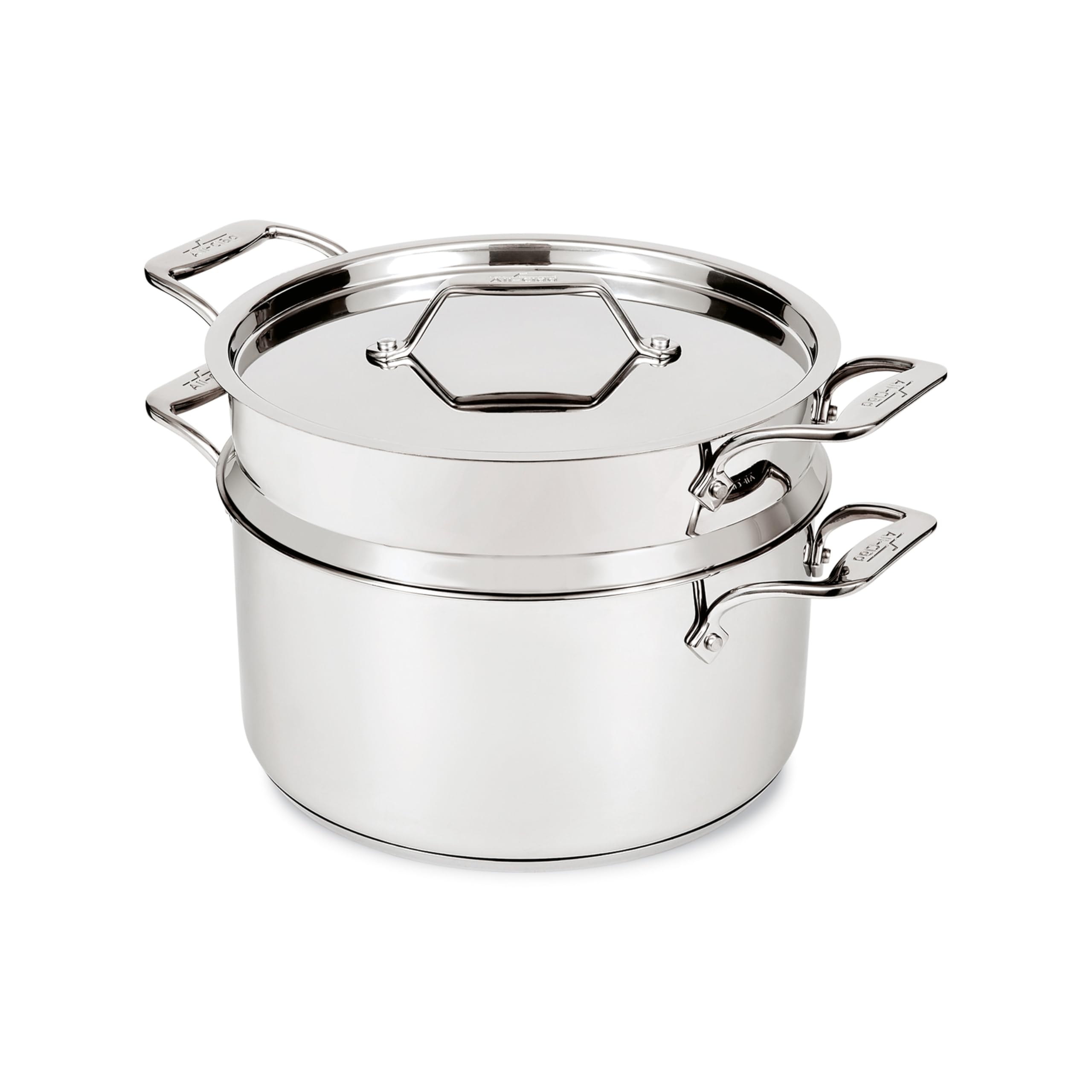 Inducción Stockpot All-clad Simply Strain De Acero Inoxidable De 8 Litros - Venta Internacional.