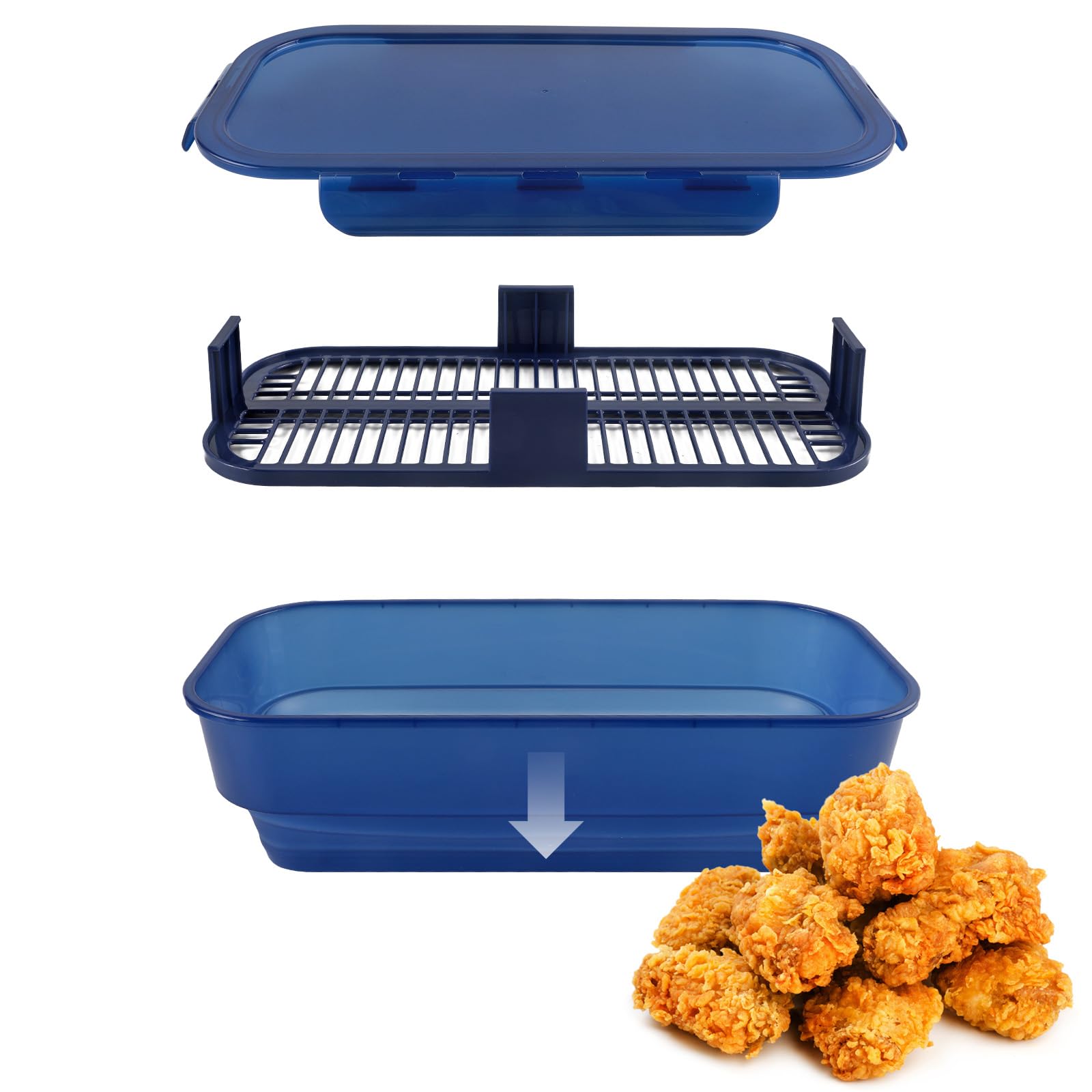 Foto 1 | Cuenco Para Rebozar Cook With Color, Plegable, Para Empanar - Venta Internacional.