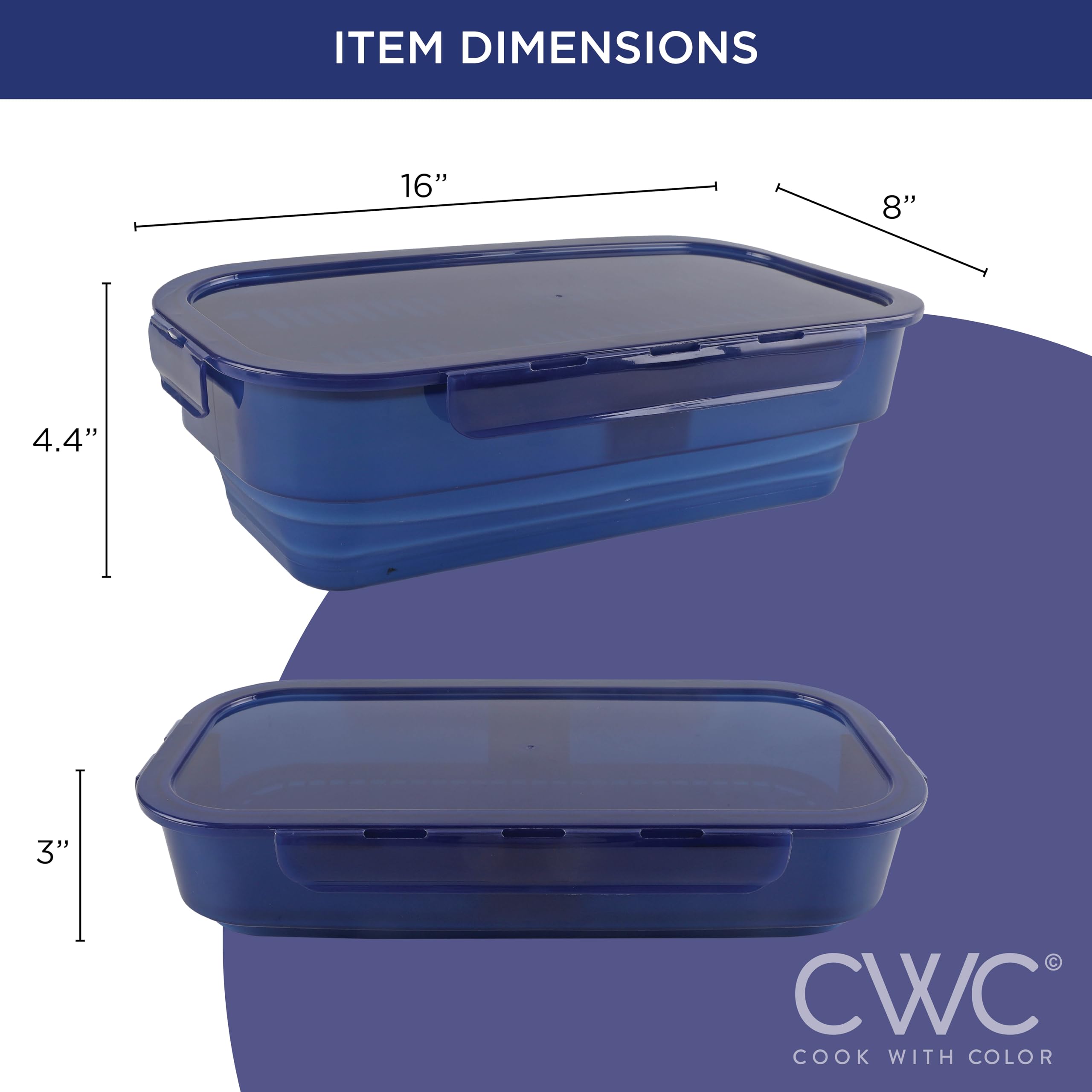 Foto 4 | Cuenco Para Rebozar Cook With Color, Plegable, Para Empanar - Venta Internacional.