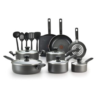 Foto 2 | Juego De Utensilios De Cocina T-fal Initiatives, Antiadherentes, 18 Piezas, Aptos Para Horno - Venta Internacional.