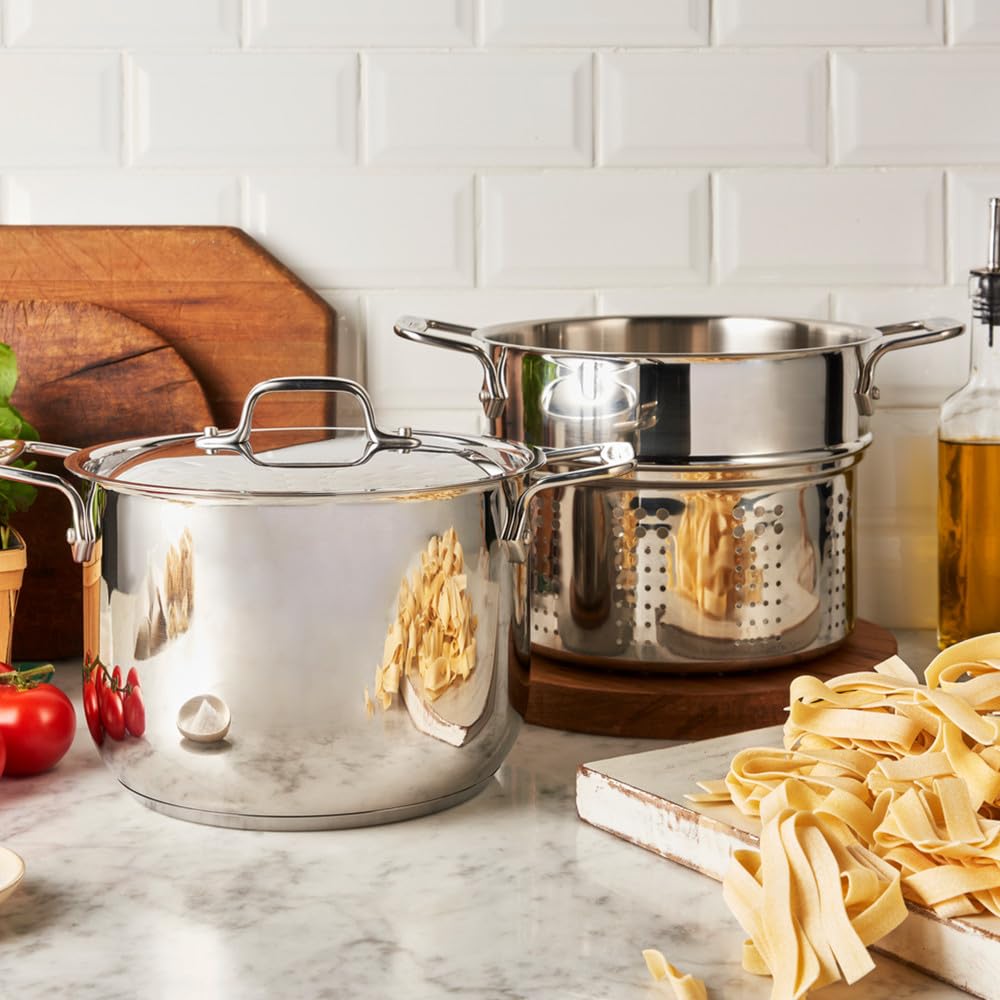 Foto 3 | Stockpot All-clad Specialty De Acero Inoxidable De 6 Litros Con Colador - Venta Internacional.