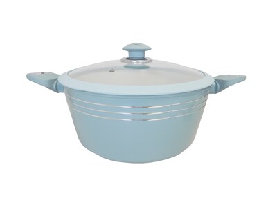 Foto 4 | Batería Harraz 10 Piezas Con Tapa Silicona Azul Mod:hz10003b