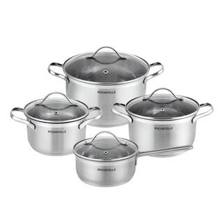 Foto 1 | Batería De Cocina Kochstelle Acero Inoxidable 18/10 De 8 Piezas