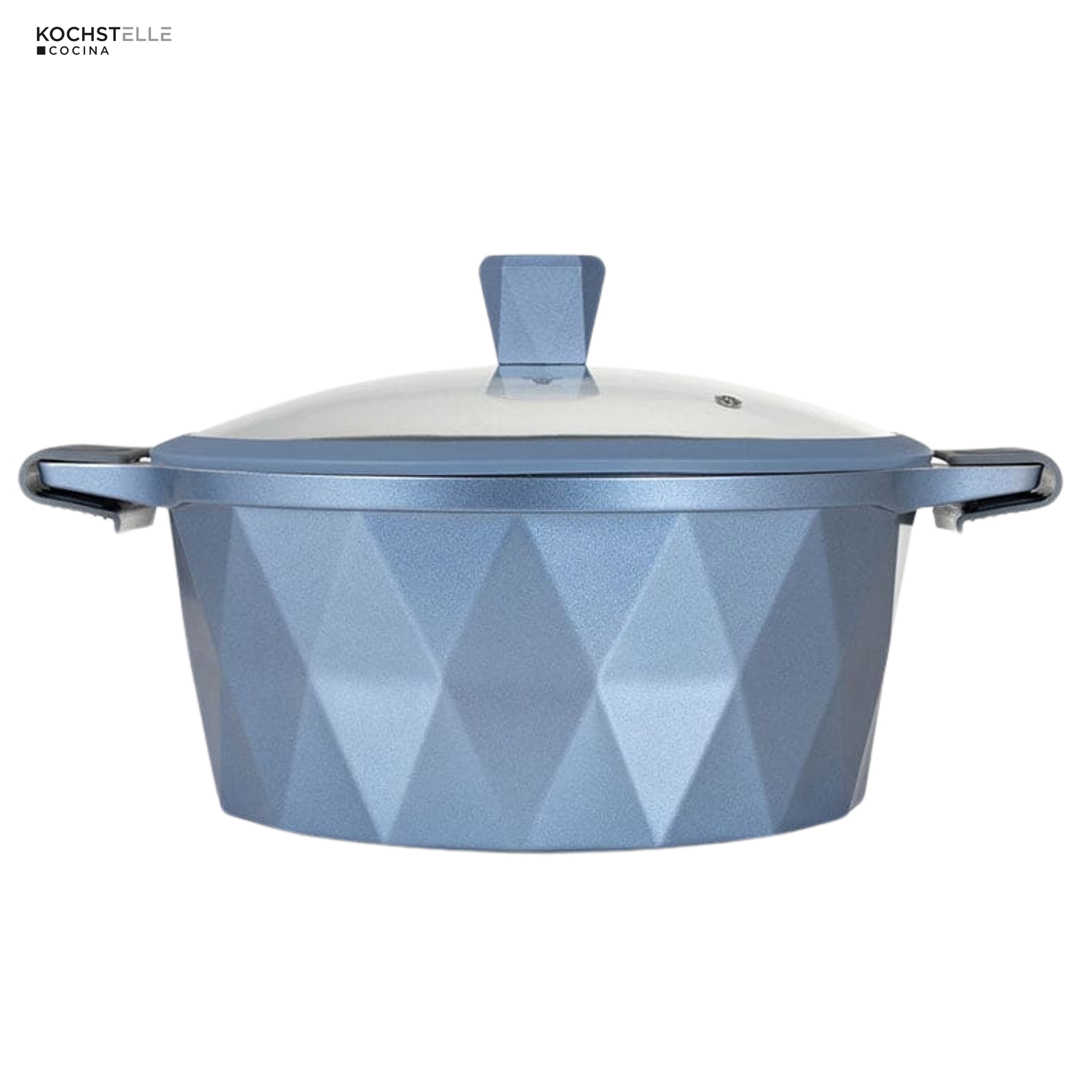 Foto 4 pulgar | Batería De Cocina Kochstelle Serenity Azul Con Mámol Antiadherente 13 Piezas.