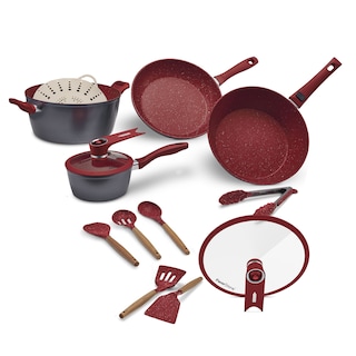 Foto 1 | Deluxe Batería De Cocina Grande De 28 Cm 13 Piezas