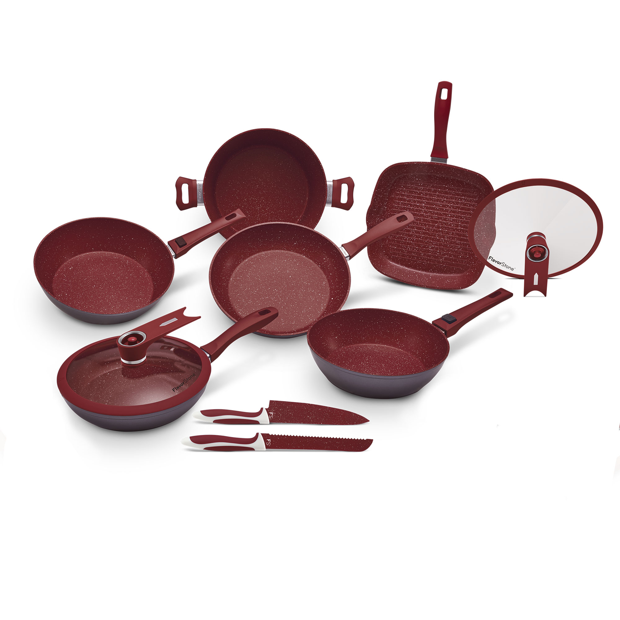 Deluxe Batería De Cocina Family 20 Piezas