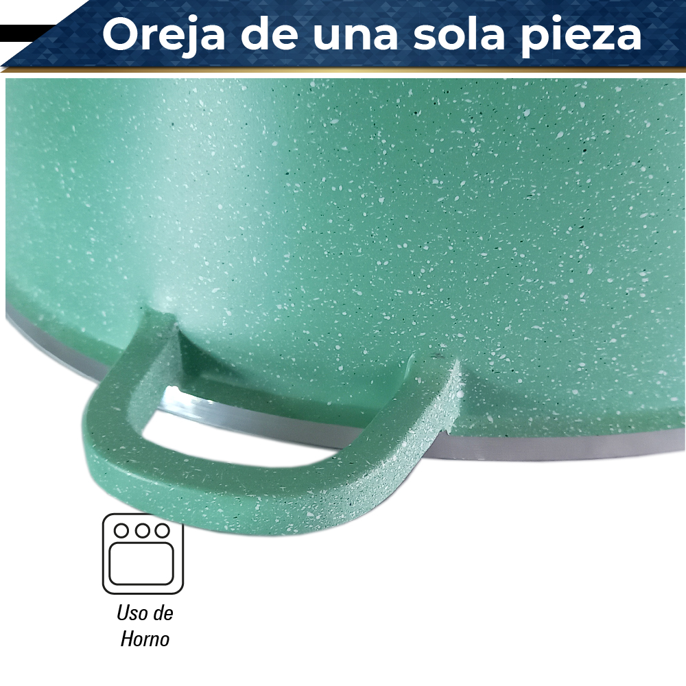 Foto 9 pulgar | Olla Cacerola Cocina Rd Royal Cook Imperialxl 32, 36 Y 40 Cm