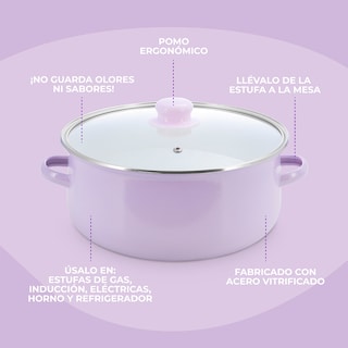 Foto 6 | Batería De Cocina Y Utensilios 20 Piezas Sofía Colors