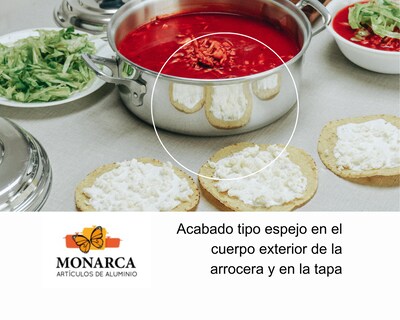 Foto 4 | Ollas Arroceras Monarca 4 Piezas-Venta Internacional