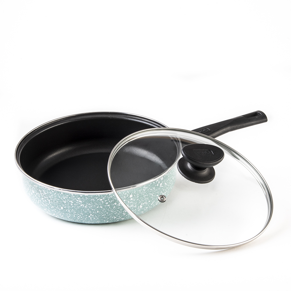 Foto 4 | Batería De Cocina Cinsa Granito Jade 12 Piezas Menta