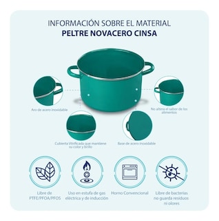 Foto 6 | Batería De Cocina Albania 10 Piezas Cinsa