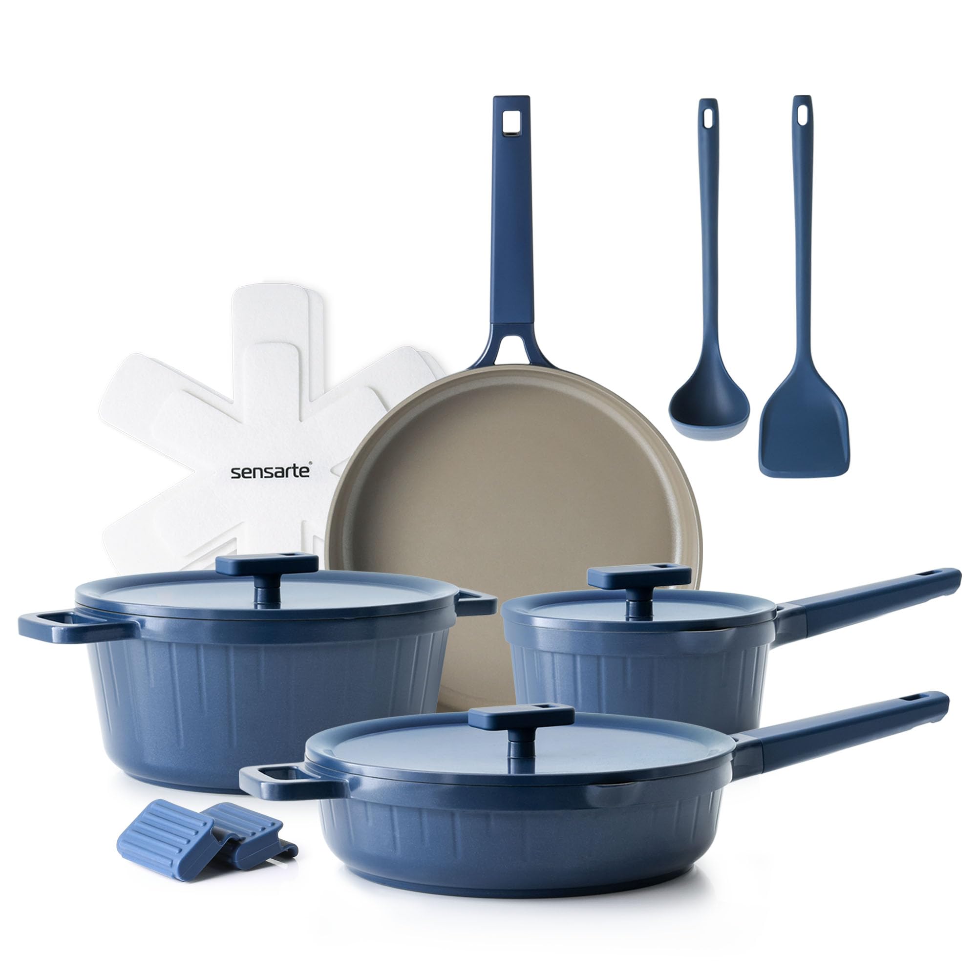 Foto 2 pulgar | Set De Utensilios De Cocina Sensarte Ceramic Pro Series 14 Piezas De Inducción - Venta Internacional.