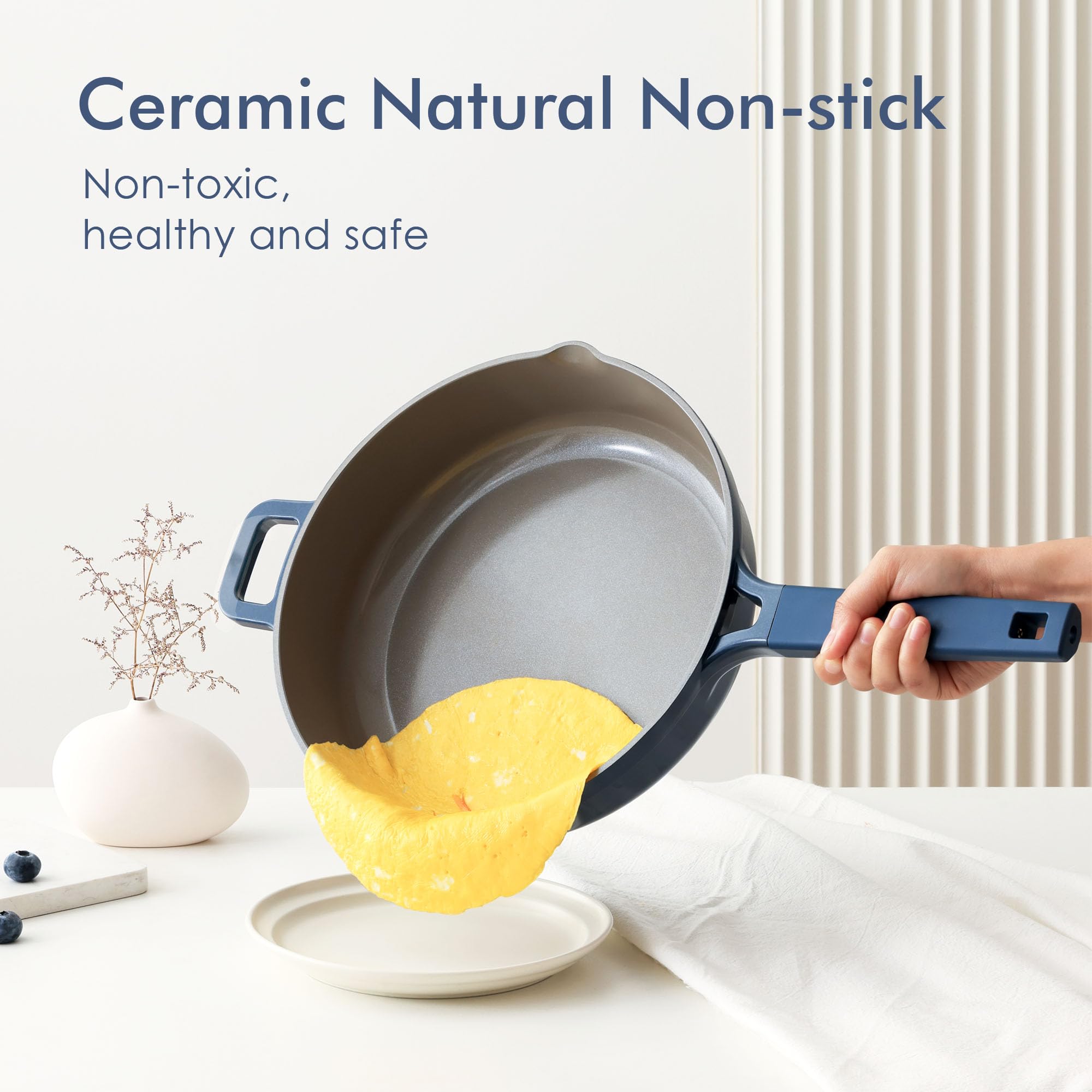 Foto 2 | Set De Utensilios De Cocina Sensarte Ceramic Pro Series 14 Piezas De Inducción - Venta Internacional.