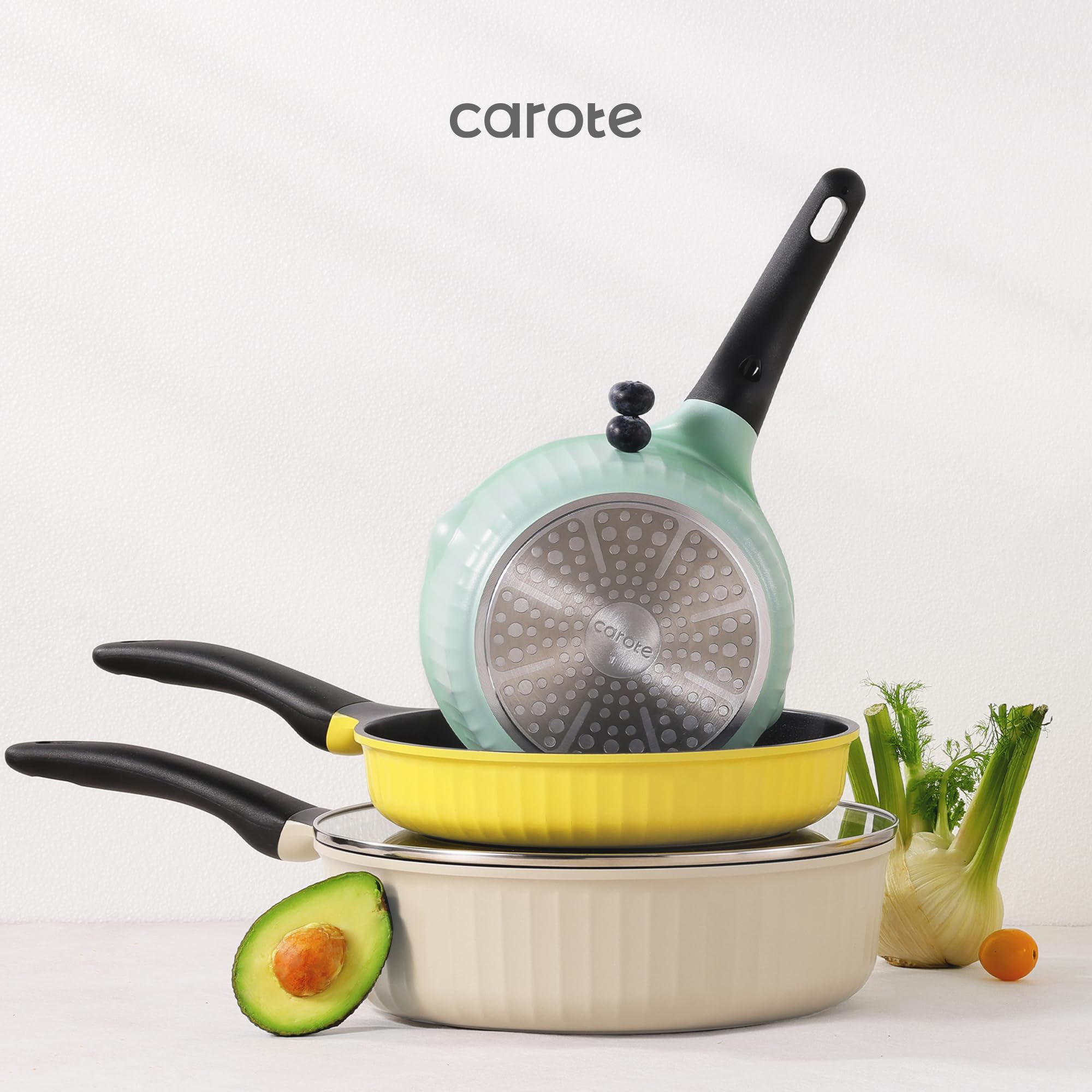 Foto 6 | Juego De Utensilios De Cocina Carote Para Ollas Y Sartenes Antiadherentes De Inducción - Venta Internacional.