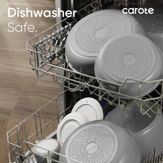 Foto 4 | Juego de Utensilios de Cocina Carote Ceramic Antiadherente 25 Piezas Gris Oscuro - Venta Internacional
