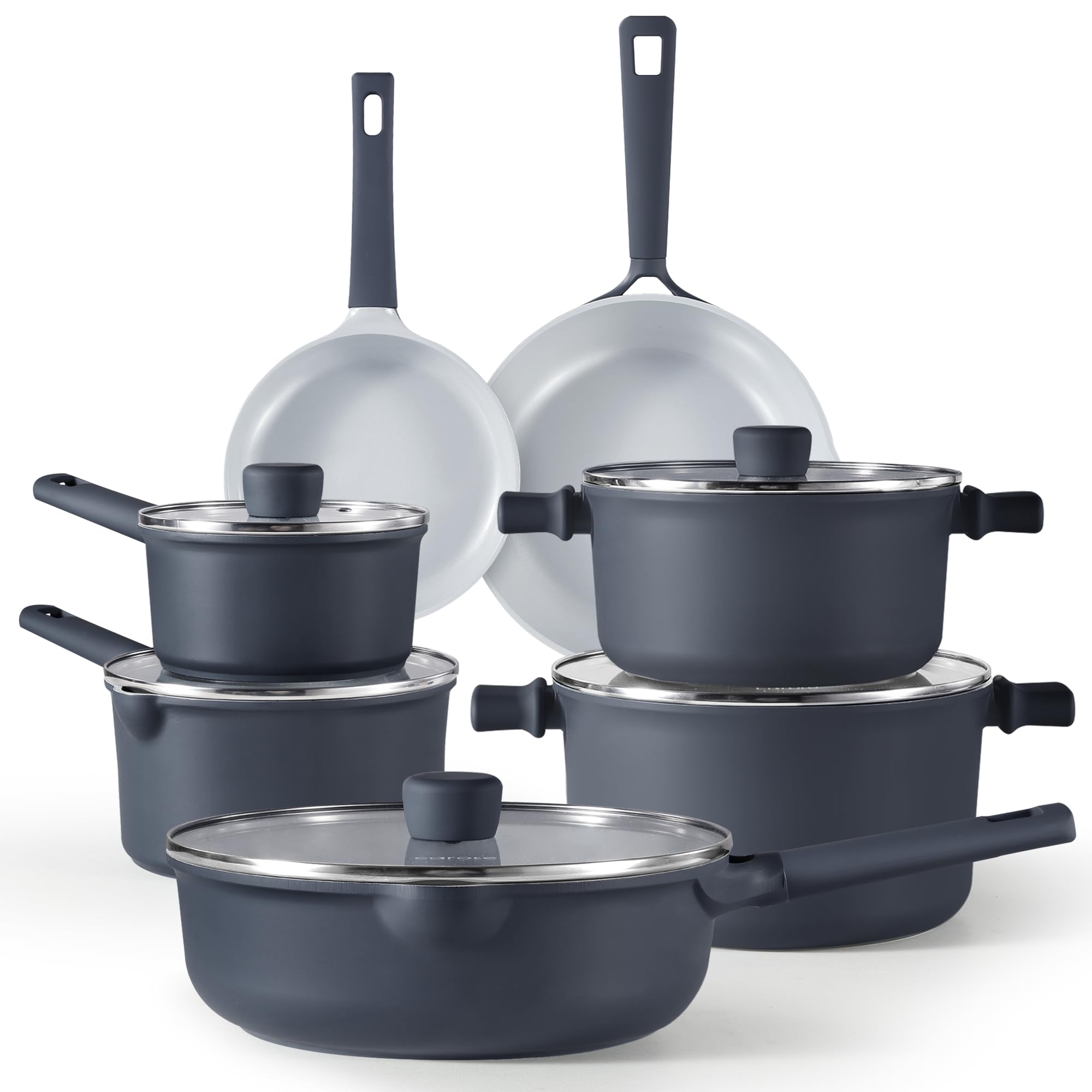 Foto 1 | Batería de Cocina Carote Ceramic 12 Piezas Antiadherentes para Inducción - Venta Internacional